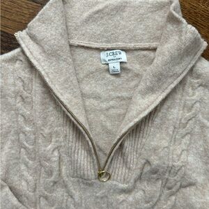 J. Crew quarter zip sweater